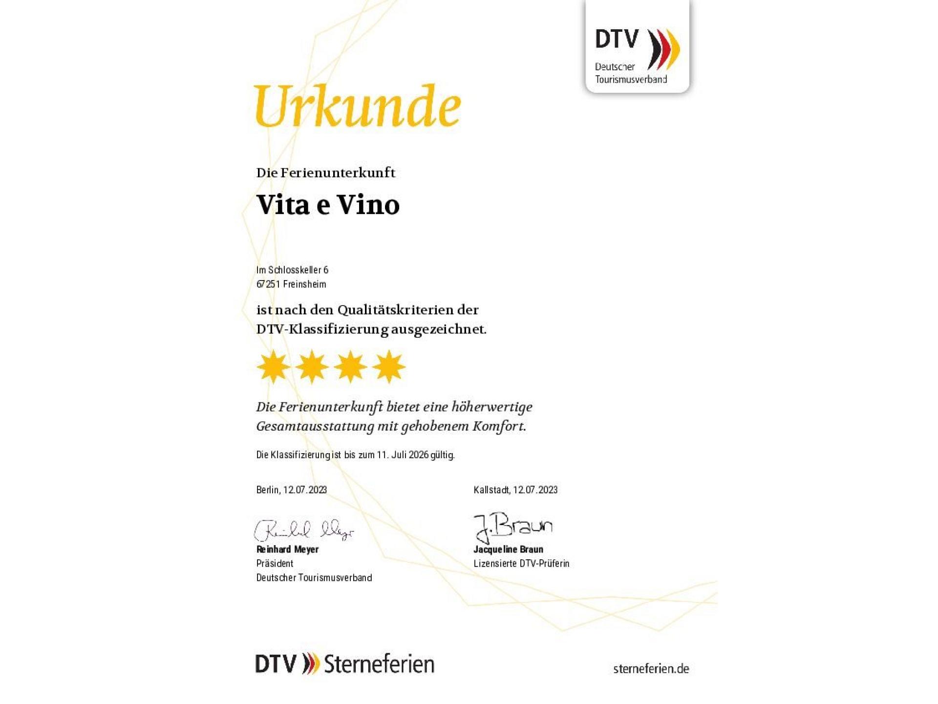 Ferienwohnung "Vita e Vino" Foto 5